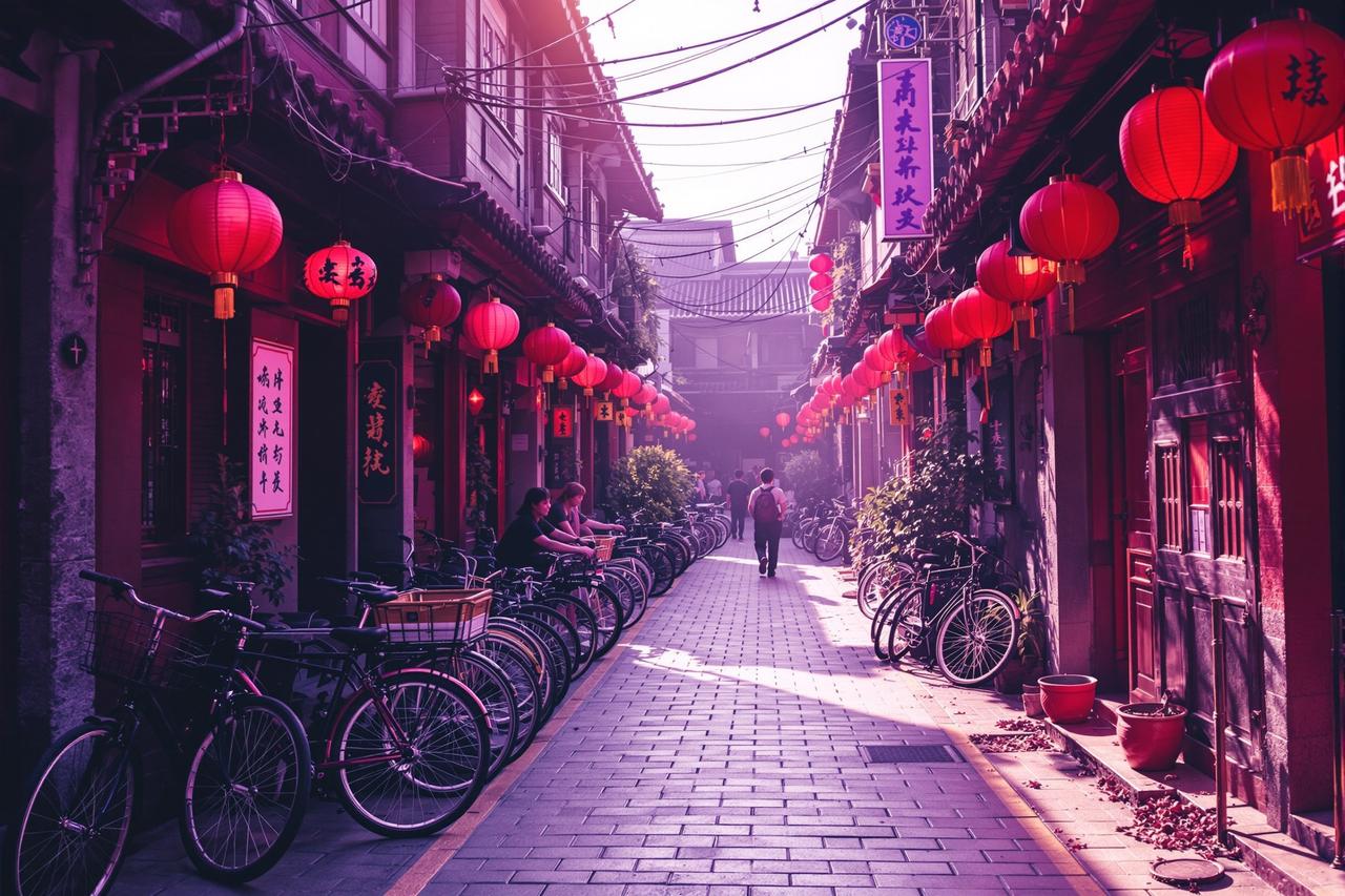 芊芊视频 - 胡同深处 · 北京记忆切片 - 图1 胡同深处 · 北京记忆切片 - 图1